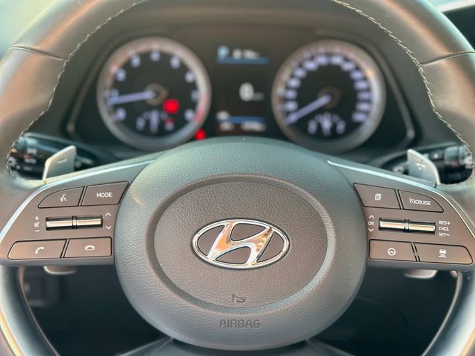 Used Hyundai Sonata VIII (DN8), 2.0 l, 2022 in Sharjah by Badar Used Cars, Black color.  | AUTO.AE