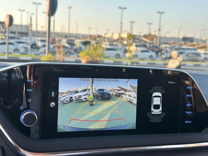 Used Hyundai Sonata VIII (DN8), 2.0 l, 2022 in Sharjah by Badar Used Cars, Black color.  | AUTO.AE