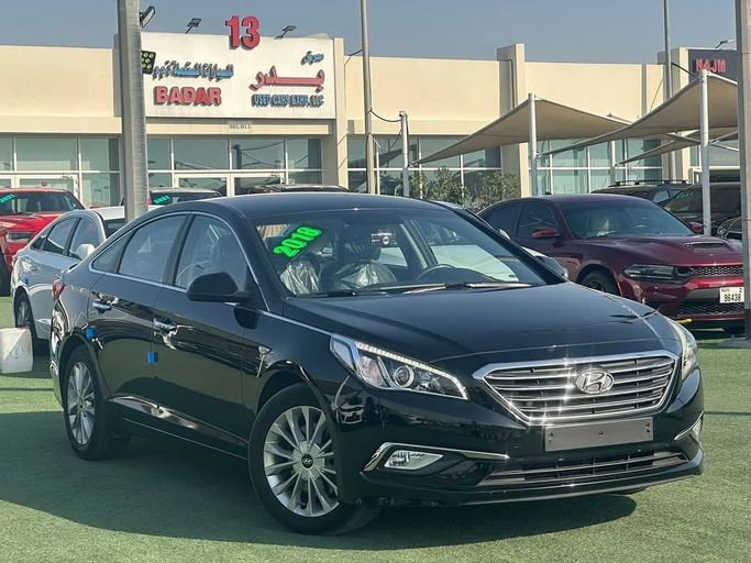 Used Hyundai Sonata VII (LF) Facelift, 2.0 l, 2018 in Sharjah by Badar Used Cars, Black color.  | AUTO.AE