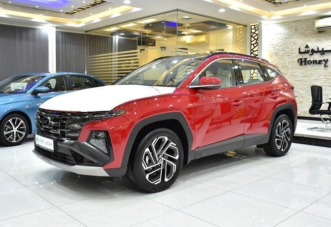جديدة Hyundai Tucson شد الوجه IV, 2.0 l, 2025 في في الشارقة من Honey Gidosha Used Cars Tr.، اللون أحمر.  | AUTO.AE