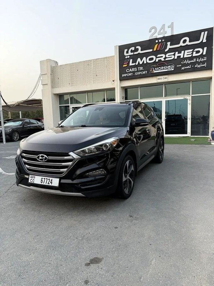 Used Hyundai Tucson III, 1.6 l, 2017 in Sharjah by Elmorshedi Motors, Black color. American Specs | AUTO.AE