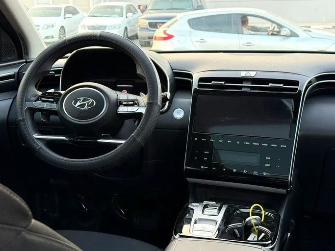 Used Hyundai Tucson IV, 1.6 l, 2022 in Sharjah by Wael Al Azzazi Used Cars, Beige color. GCC Specs | AUTO.AE
