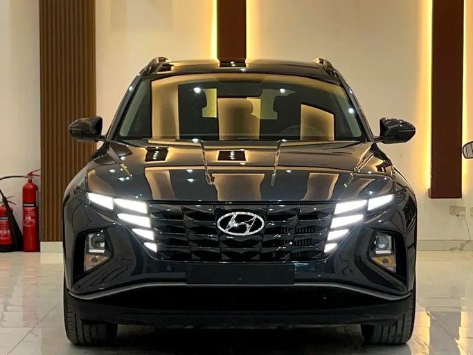 Used Hyundai Tucson IV, 1.5 l, 2022 in Sharjah by Rebou Alfakhama, Black color. GCC Specs | AUTO.AE