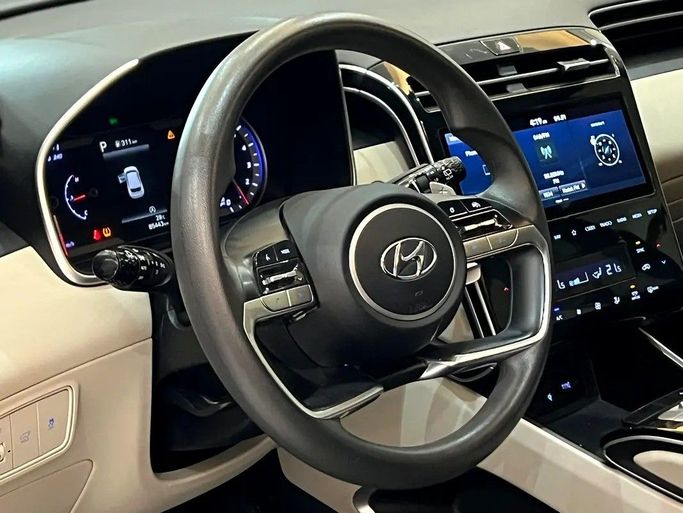 Used Hyundai Tucson IV, 1.5 l, 2022 in Sharjah by Rebou Alfakhama, Black color. GCC Specs | AUTO.AE