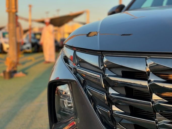 Used Hyundai Tucson IV, 2.0 l, 2022 in Sharjah by Badar Used Cars, Black color.  | AUTO.AE