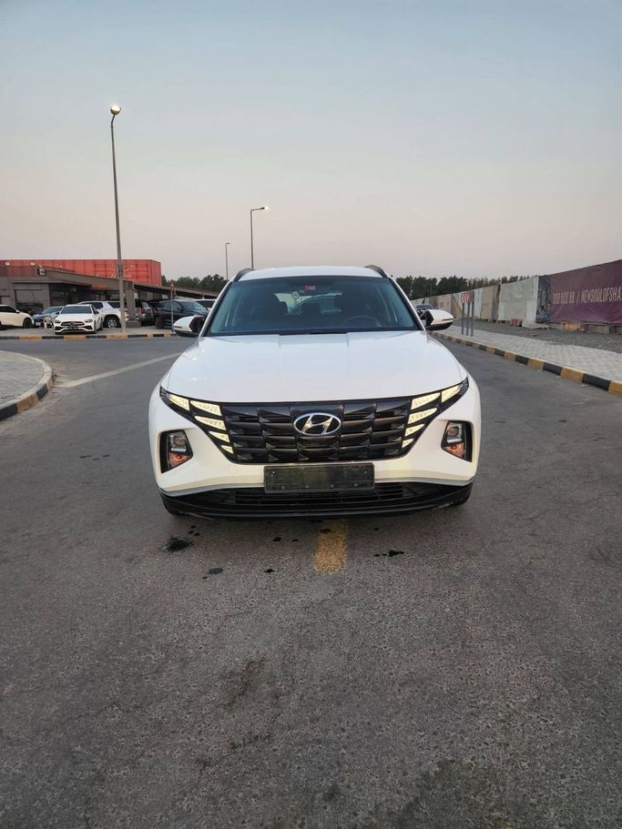 Used Hyundai Tucson IV, 2.0 l, 2022 in Sharjah by Impala Used Cars, White color. GCC Specs | AUTO.AE
