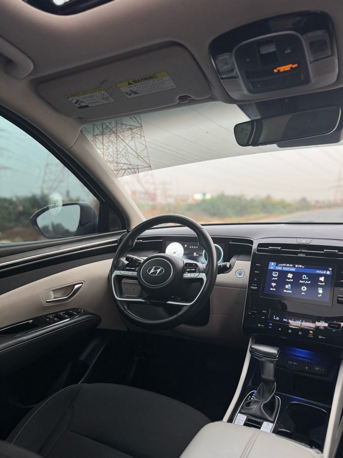 Подержанный Hyundai Tucson IV (NX4), 2.5 л, 2022 в ОАЭ, Шарджа от Hatta Used Cars Белый цвет. Американская | AUTO.AE | Объявление #296166 — фото 11 из 17