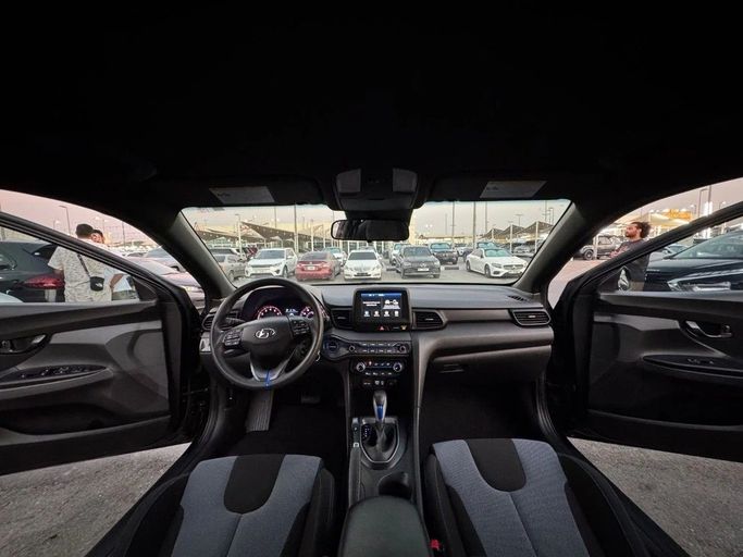 Used Hyundai Veloster II, 2.0 l, 2020 in Sharjah by Titanium Used Cars, Black color. American Specs | AUTO.AE