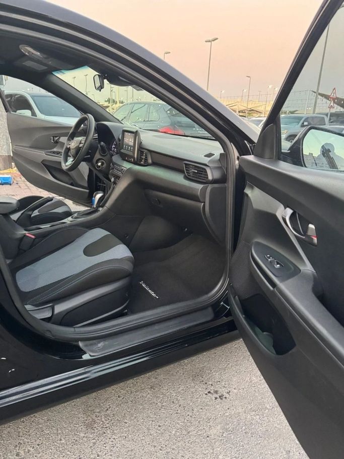 Used Hyundai Veloster II, 2.0 l, 2020 in Sharjah by Titanium Used Cars, Black color. American Specs | AUTO.AE