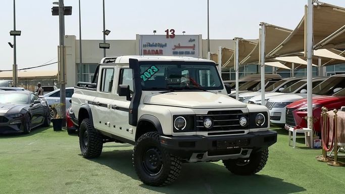 New Ineos Grenadier, 3.0 l, 2023 in Sharjah by Badar Used Cars, White color.  | AUTO.AE