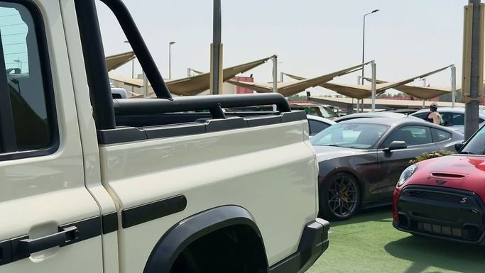 New Ineos Grenadier, 3.0 l, 2023 in Sharjah by Badar Used Cars, White color.  | AUTO.AE