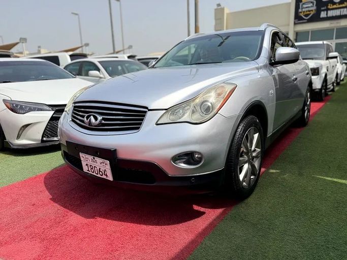 Подержанный Infiniti EX I (J50), 3.5 л, 2008 в Шардже от Al Muhtaref Used Cars Серебристый цвет. GCC | AUTO.AE