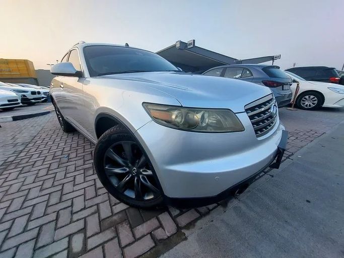Подержанный Infiniti FX I (S50) Рестайлинг, 3.5 л, 2008 в Шардже от Al Aqsa Used Cars Серебристый цвет. GCC | AUTO.AE