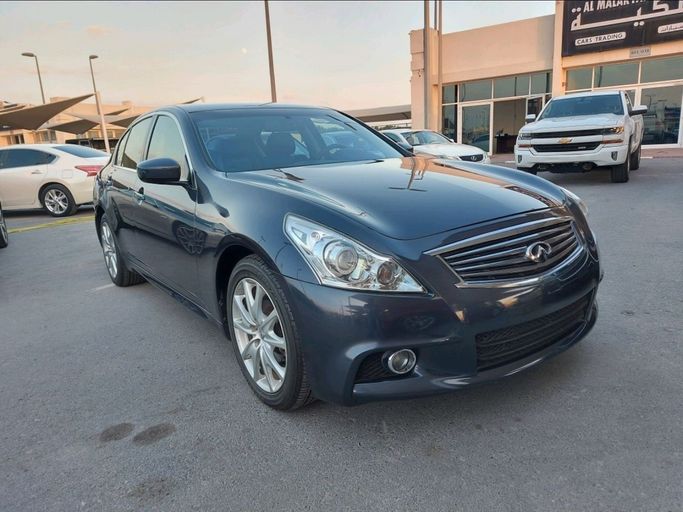 Used Infiniti G IV, 3.7 l, 2013 in Sharjah by Almalakyah Cars, Black color. GCC Specs | AUTO.AE