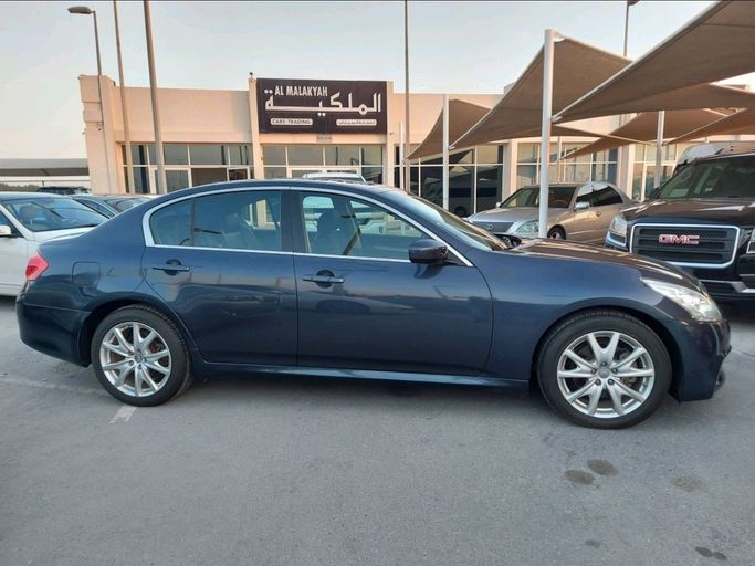 Used Infiniti G IV, 3.7 l, 2013 in Sharjah by Almalakyah Cars, Black color. GCC Specs | AUTO.AE