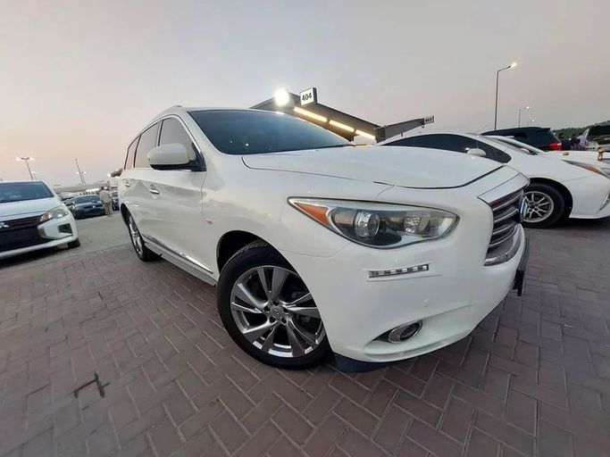 Подержанный Infiniti JX, 3.5 л, 2013 в Шардже от Al Aqsa Used Cars Белый цвет. GCC | AUTO.AE
