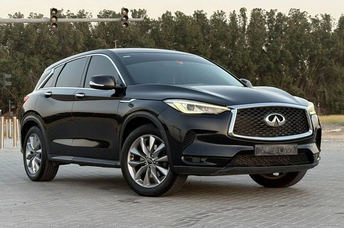 Подержанный Infiniti QX50 II, 2.0 л, 2021 в Шардже от Laqtah Used Cars Черный цвет. GCC | AUTO.AE | Объявление #272774