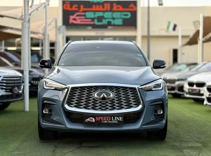 مستعملة Infiniti QX55, 2.0 l, 2022 في في الإمارات, الشارقة من Speed Line Used Cars، اللون رمادي. مواصفات الخليج | AUTO.AE | إعلان #275900