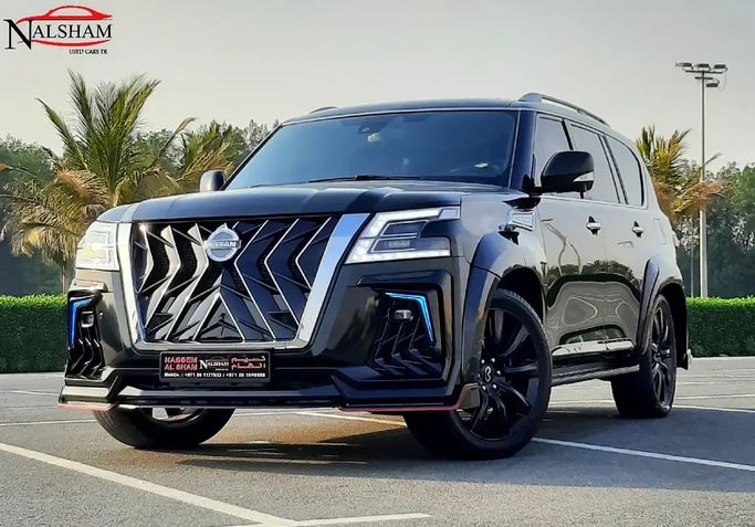 مستعملة Infiniti QX56 ثانياً, 5.6 l, 2011 في في الإمارات, الشارقة من Nassem Al Sham Used Cars، اللون أسود. مواصفات الخليج | AUTO.AE | إعلان #275955