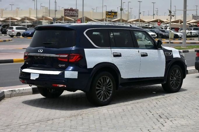 Новый Infiniti QX80 I Рестайлинг 3, 5.6 л, 2023 в Шардже от Alfaris Used Cars Синий цвет. Other | AUTO.AE