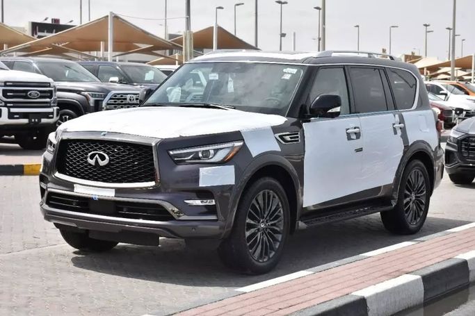 New Infiniti QX80 I Facelift 3, 5.6 l, 2023 in Sharjah by Alfaris Used Cars, Grey color. Other | AUTO.AE