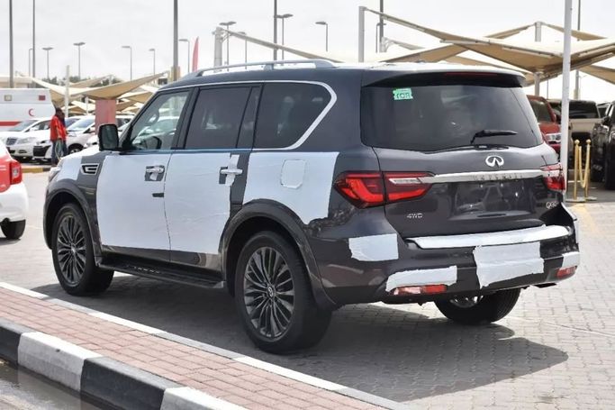 New Infiniti QX80 I Facelift 3, 5.6 l, 2023 in Sharjah by Alfaris Used Cars, Grey color. Other | AUTO.AE