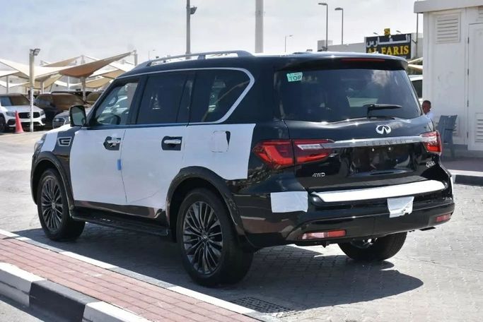 New Infiniti QX80 I Facelift 3, 5.6 l, 2023 in Sharjah by Alfaris Used Cars, Black color. Other | AUTO.AE