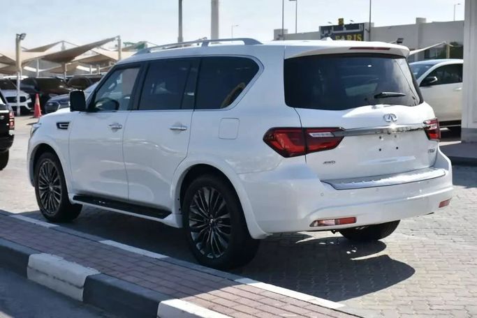 Used Infiniti QX80 I Facelift 3, 5.6 l, 2022 in Sharjah by Alfaris Used Cars, White color. Other | AUTO.AE