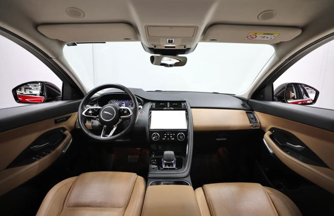 Used Jaguar E-Pace I Facelift, 2.0 l, 2021 in Sharjah by Al Qassem Cars Trading, Red color. GCC Specs | AUTO.AE