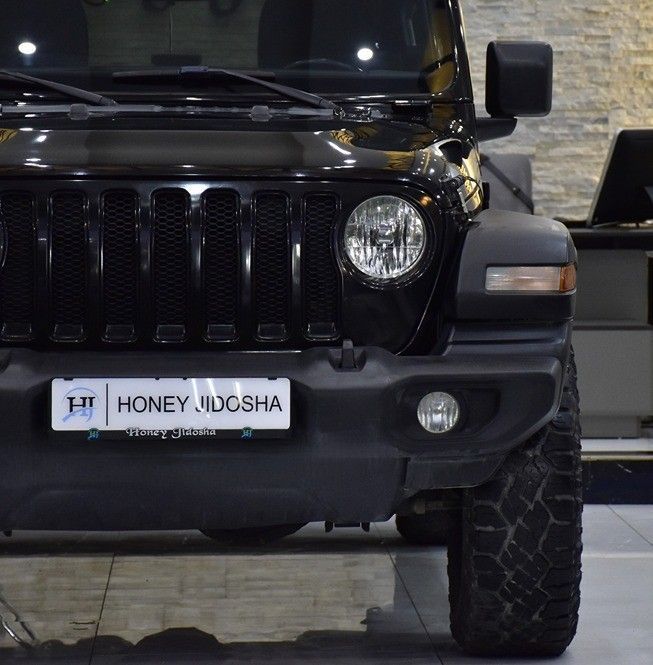 Used Jeep Wrangler IV (JL), 3.0 l, 2020 in Sharjah by Honey Gidosha Used Cars Tr., Black color.  | AUTO.AE