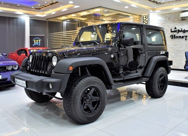 Used Jeep Wrangler III (JK), 3.6 l, 2016 in Sharjah by Honey Gidosha Used Cars Tr., Black color.  | AUTO.AE