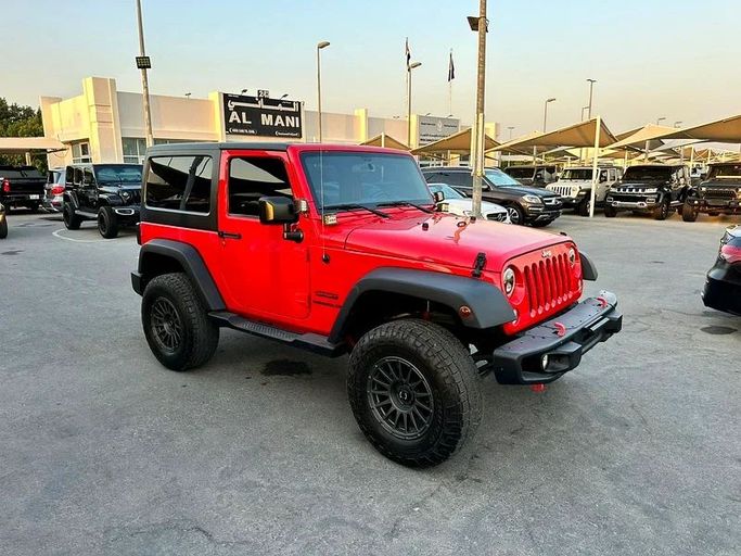 Used Jeep Wrangler IV (JL), 3.6 l, 2017 in Sharjah by Imad Younis Almani used Cars, Red color. GCC Specs | AUTO.AE
