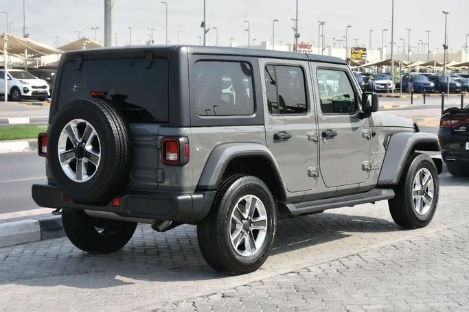 Used Jeep Wrangler IV (JL), 2.0 l, 2023 in Sharjah by Alfaris Used Cars, Grey color. Other | AUTO.AE