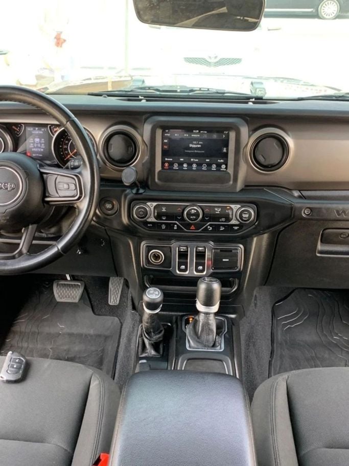 Used Jeep Wrangler IV (JL), 3.6 l, 2020 in Sharjah by Titanium Used Cars, Grey color. GCC Specs | AUTO.AE