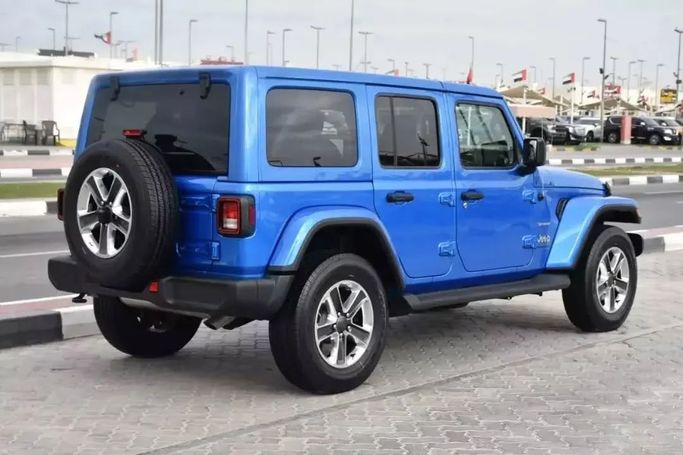 Used Jeep Wrangler IV (JL), 3.6 l, 2023 in Sharjah by Alfaris Used Cars, Blue color. Other | AUTO.AE