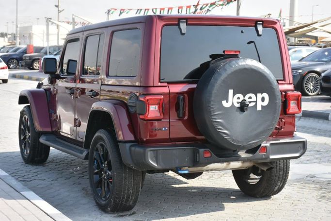 Used Jeep Wrangler IV (JL), 2.0 l, 2021 in Sharjah by Alfaris Used Cars, Red color. Other | AUTO.AE