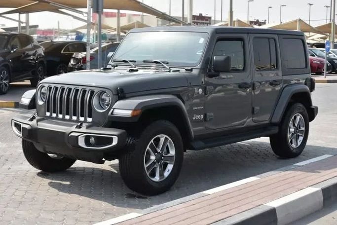 Used Jeep Wrangler IV (JL), 2.0 l, 2021 in Sharjah by Alfaris Used Cars, Grey color. Other | AUTO.AE