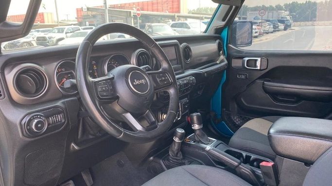 Used Jeep Wrangler IV (JL), 3.6 l, 2019 in Sharjah by Halla Cars, Blue color. Canadian Specs | AUTO.AE