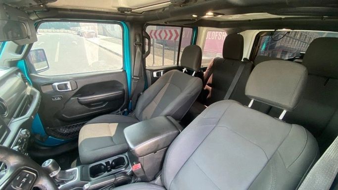 Used Jeep Wrangler IV (JL), 3.6 l, 2019 in Sharjah by Halla Cars, Blue color. Canadian Specs | AUTO.AE