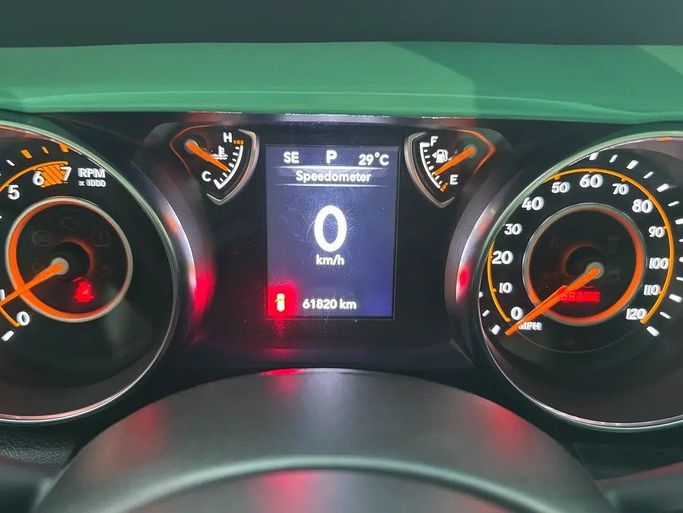 Used Jeep Wrangler IV (JL), 2.0 l, 2023 in Sharjah by Al Ahd Used Cars, Green color. American Specs | AUTO.AE