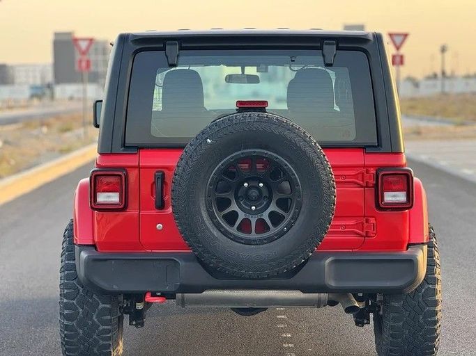 Used Jeep Wrangler IV (JL) Facelift, 3.6 l, 2024 in Sharjah by Al Ahd Used Cars, Red color. American Specs | AUTO.AE