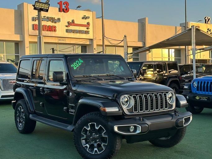 New Jeep Wrangler IV (JL) Facelift, 3.6 l, 2024 in Sharjah by Badar Used Cars, Black color.  | AUTO.AE