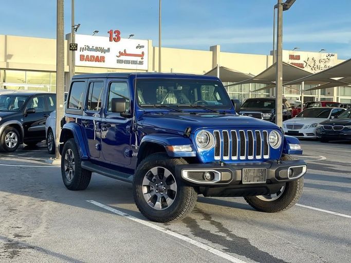 Used Jeep Wrangler IV (JL), 3.6 l, 2018 in Sharjah by Badar Used Cars, Blue color.  | AUTO.AE