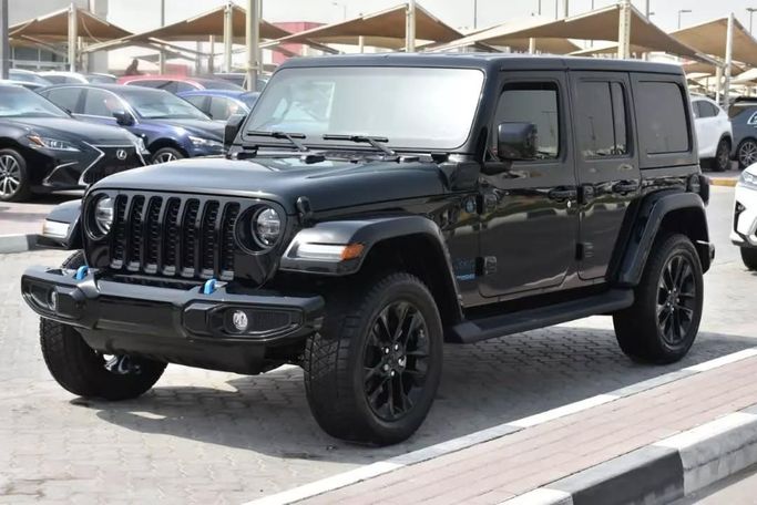 Used Jeep Wrangler IV (JL), 2.0 l, 2021 in Sharjah by Alfaris Used Cars, Black color. Other | AUTO.AE