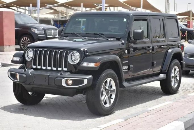 Used Jeep Wrangler IV (JL), 2.0 l, 2021 in Sharjah by Alfaris Used Cars, Black color. Other | AUTO.AE