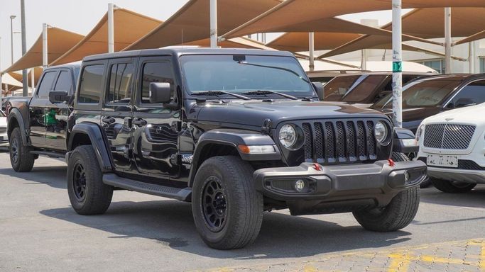 Подержанный Jeep Wrangler IV (JL), 3.6 л, 2018 в Шардже от Almalakyah Cars Черный цвет. GCC | AUTO.AE | Объявление #267426