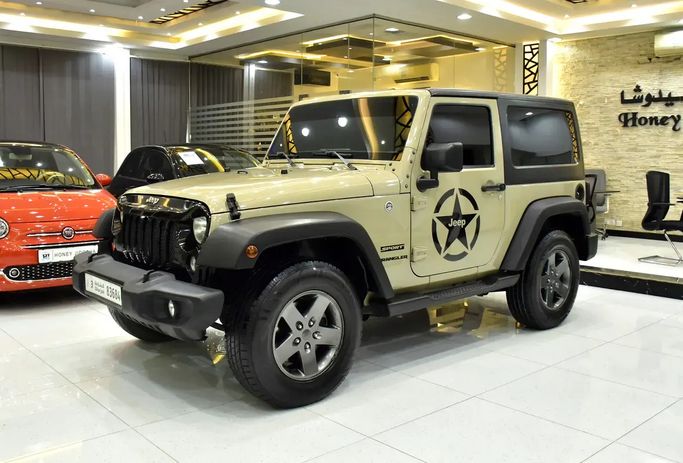 Подержанный Jeep Wrangler IV (JL), 3.6 л, 2017 в Шардже от Honey Jidosha Used Cars Tr. Бежевый цвет. GCC | AUTO.AE | Объявление #273151