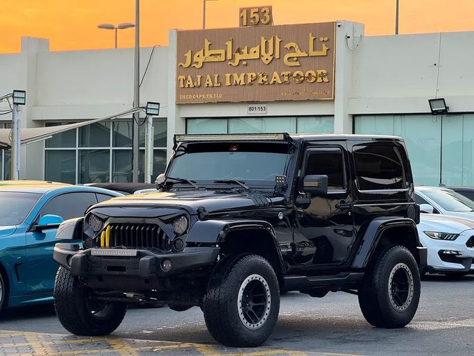 Used ⁦Jeep Wrangler III (JK), 3.6 l, 2017⁩ in UAE, Sharjah by ASAL ALHAIBAH USED CARS, Black color. GCC Specs | AUTO.AE | Listing #287269