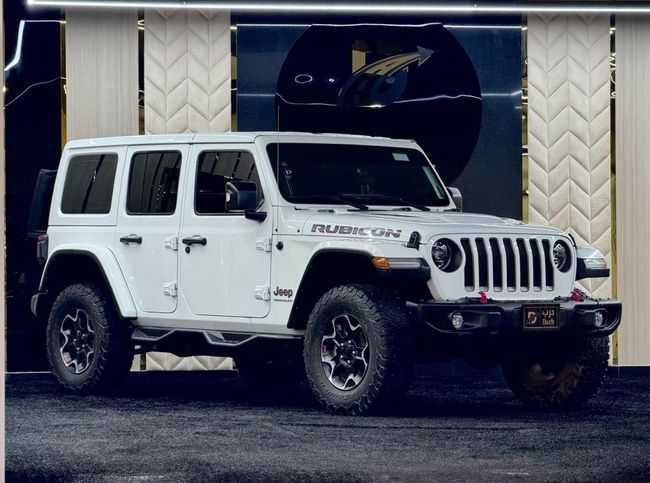 Used ⁦Jeep Wrangler IV (JL), 3.6 l, 2023⁩ in UAE, Sharjah by DARB MOTORS, White color. GCC Specs | AUTO.AE | Listing #287997