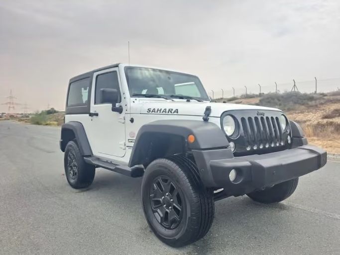 Подержанный ⁦Jeep Wrangler III (JK), 3.6 л, 2017⁩ в ОАЭ, Шарджа от Wahat Al Umra Used Cars Белый цвет. GCC | AUTO.AE | Объявление #289590
